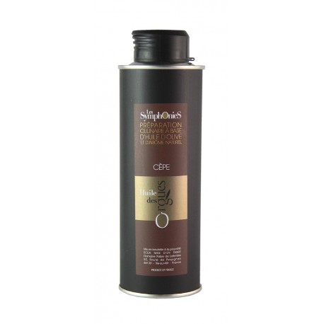 Huile d'olive des Orgues - Cèpe 0.25L