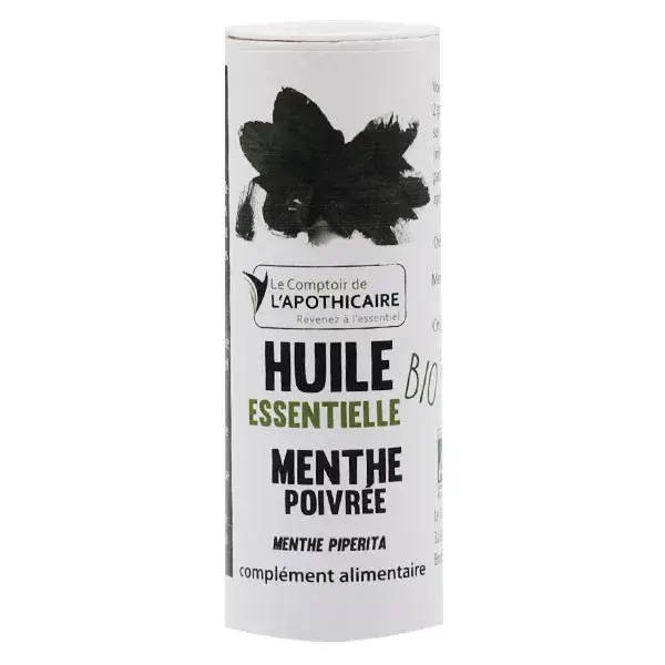 Le Comptoir de l'Apothicaire Óleo Essencial de Hortelã-Pimenta Orgânico 10ml