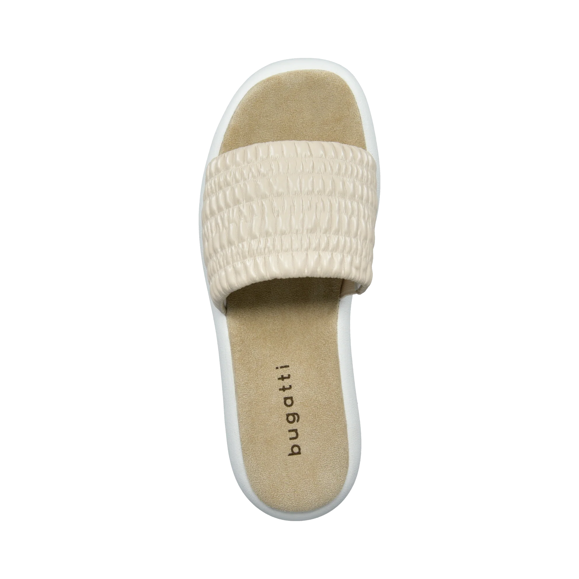 Pantoletten beige