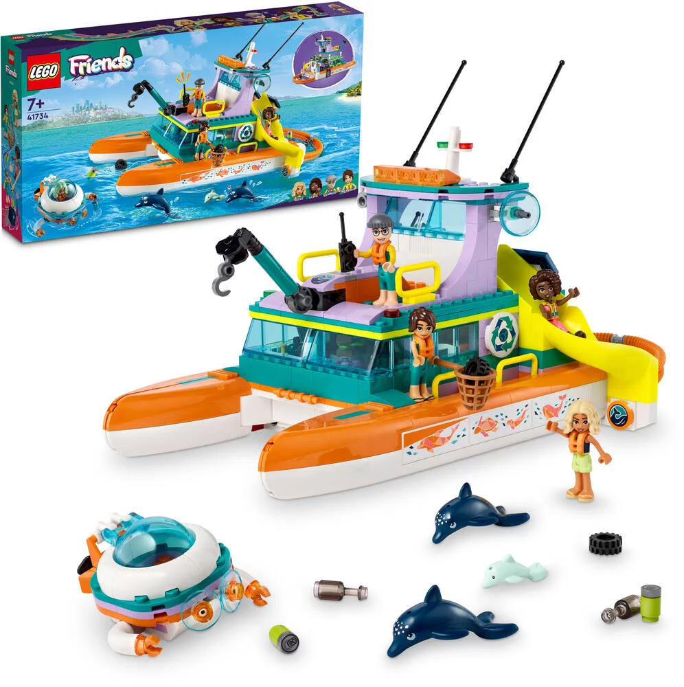 LEGO®FRIENDS 41734 - LE BATEAU DE SAUVETAGE EN MER