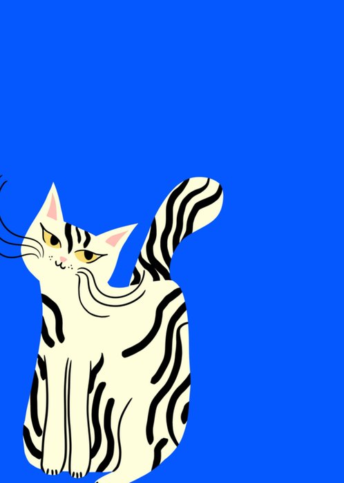 Greetz | Denken aan kaart | kat