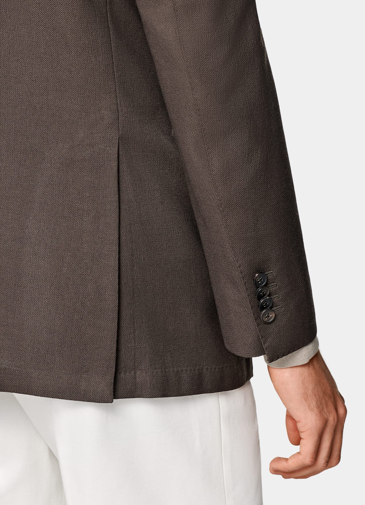 Blazer Roma coupe Relaxed marron foncé