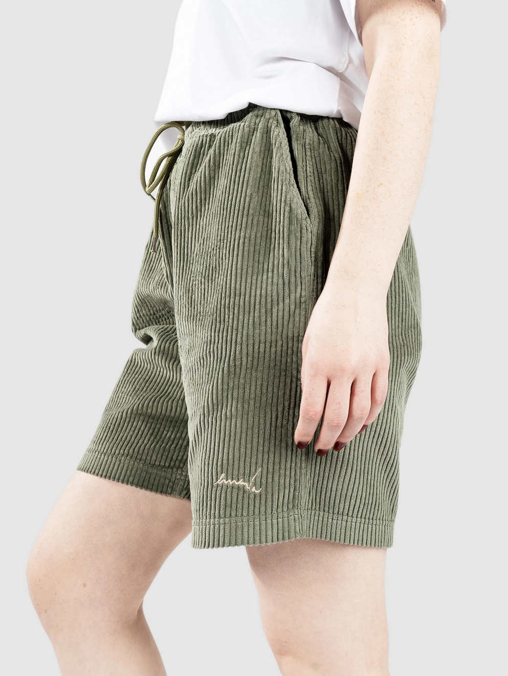Ementa SB Magoado Cord Shorts green