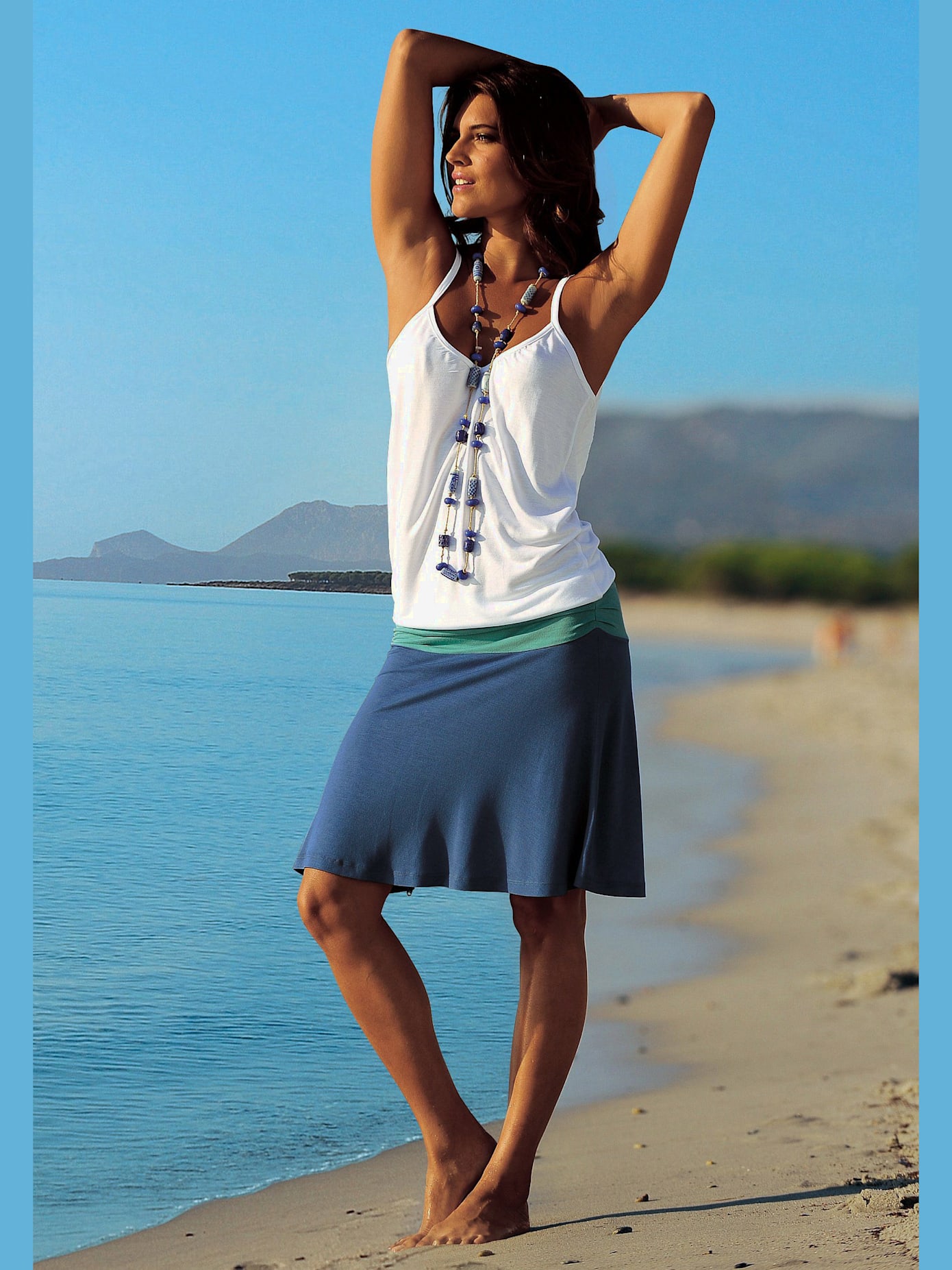 Robe de plage décontractée