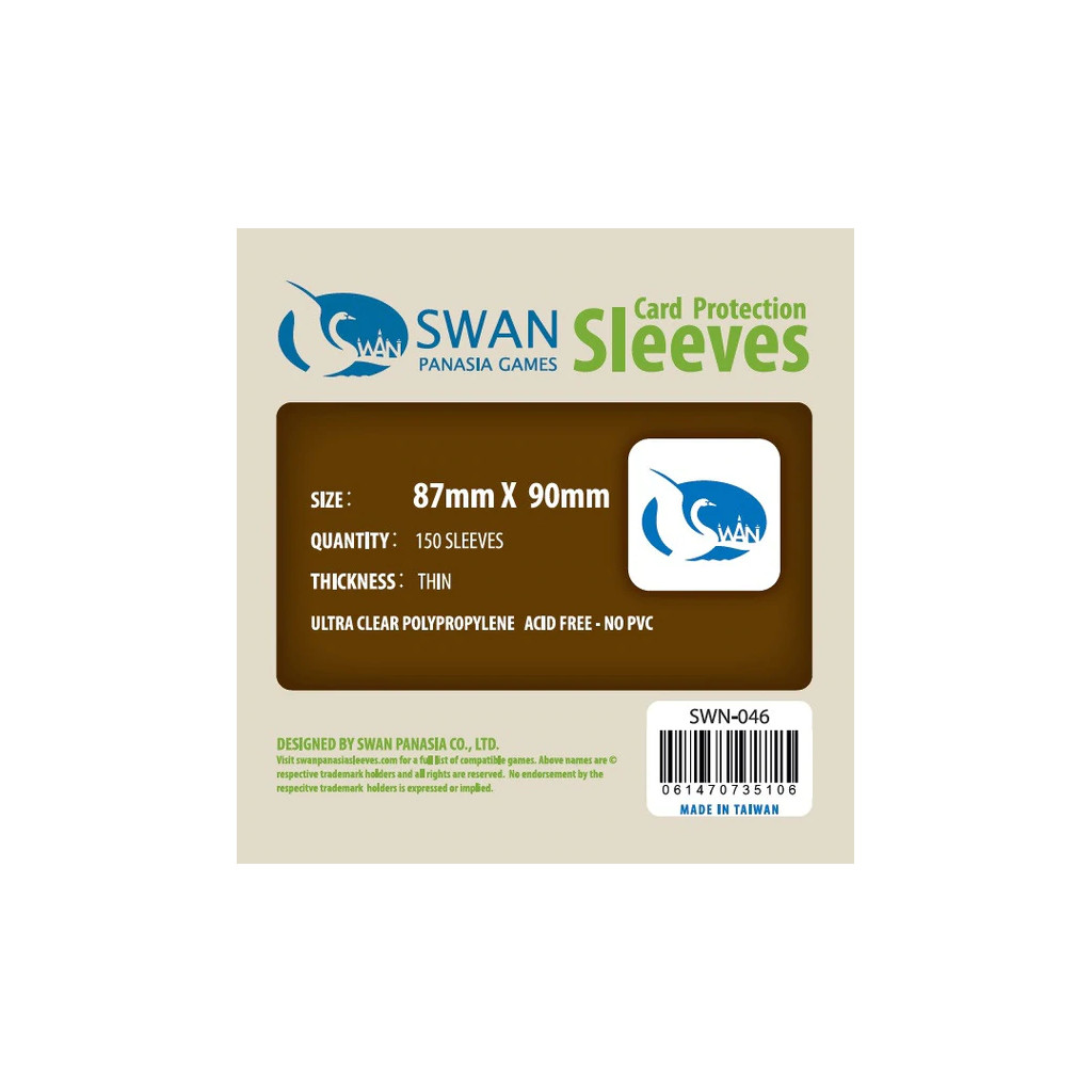 Swan Panasia - Card Sleeves Standard - 87x90mm - 150p