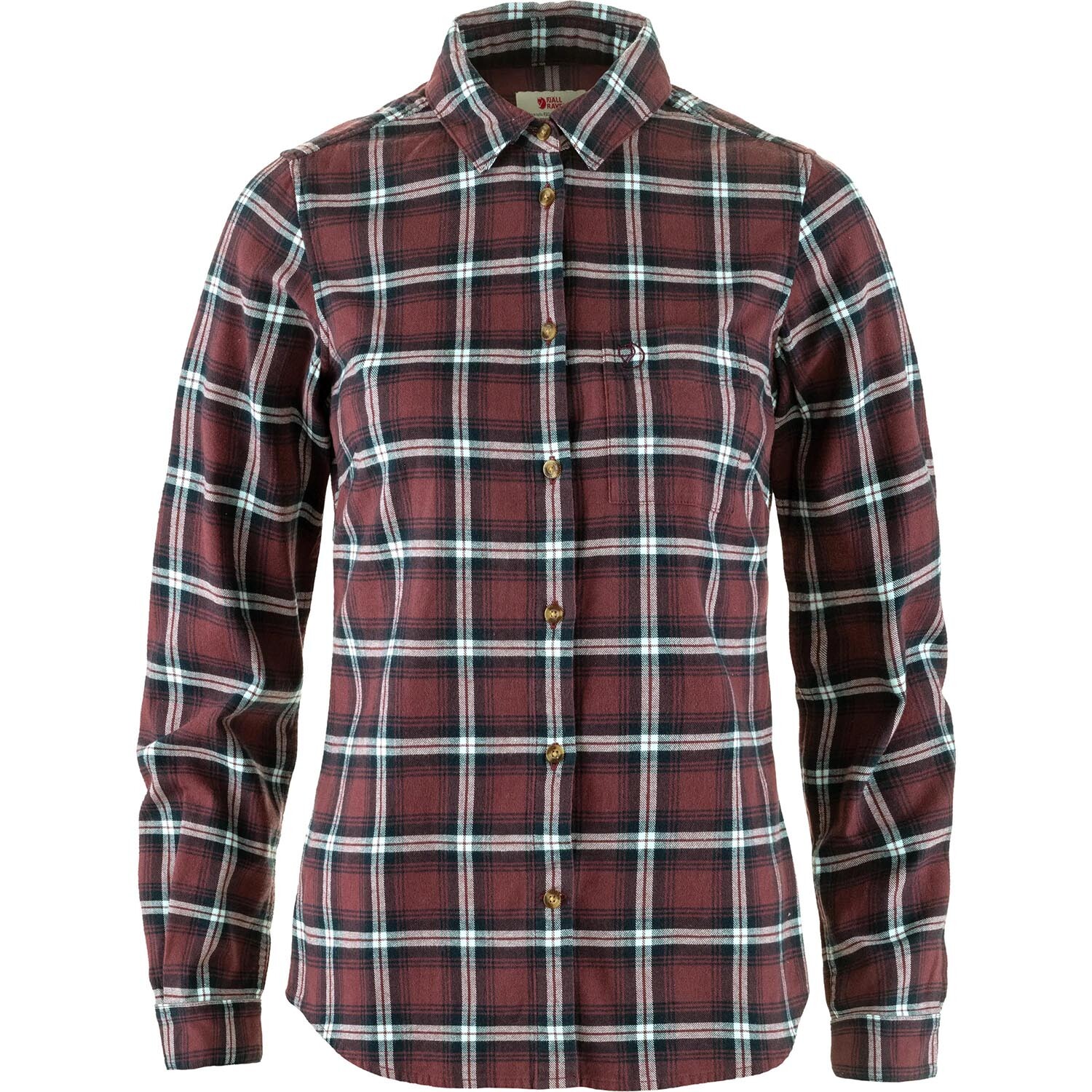 Fjällräven Womens Övik L/S Flannel Shirt