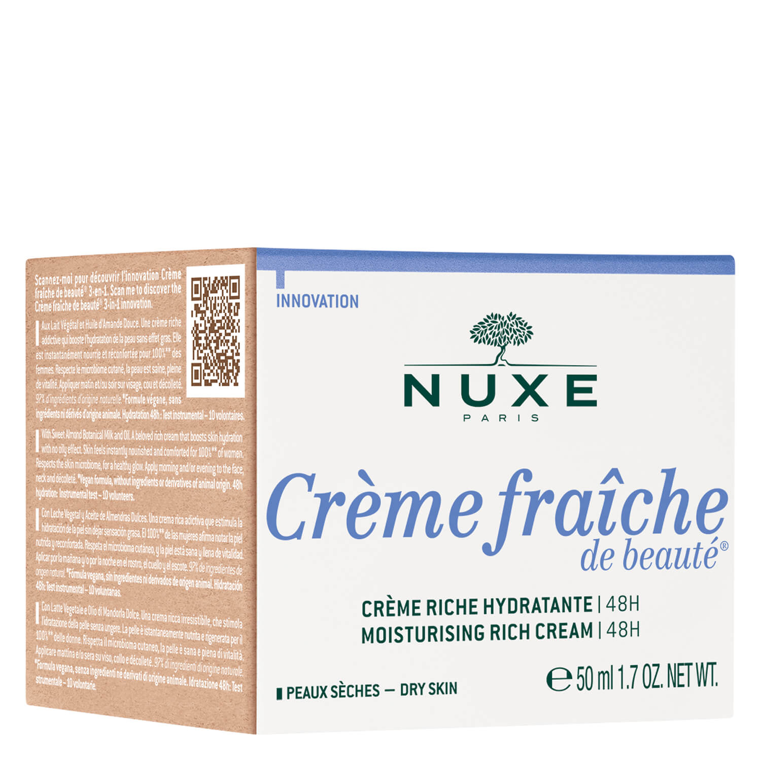 NUXE Creme Fraiche De Beauté<br>50 ml, Riche Hydratant