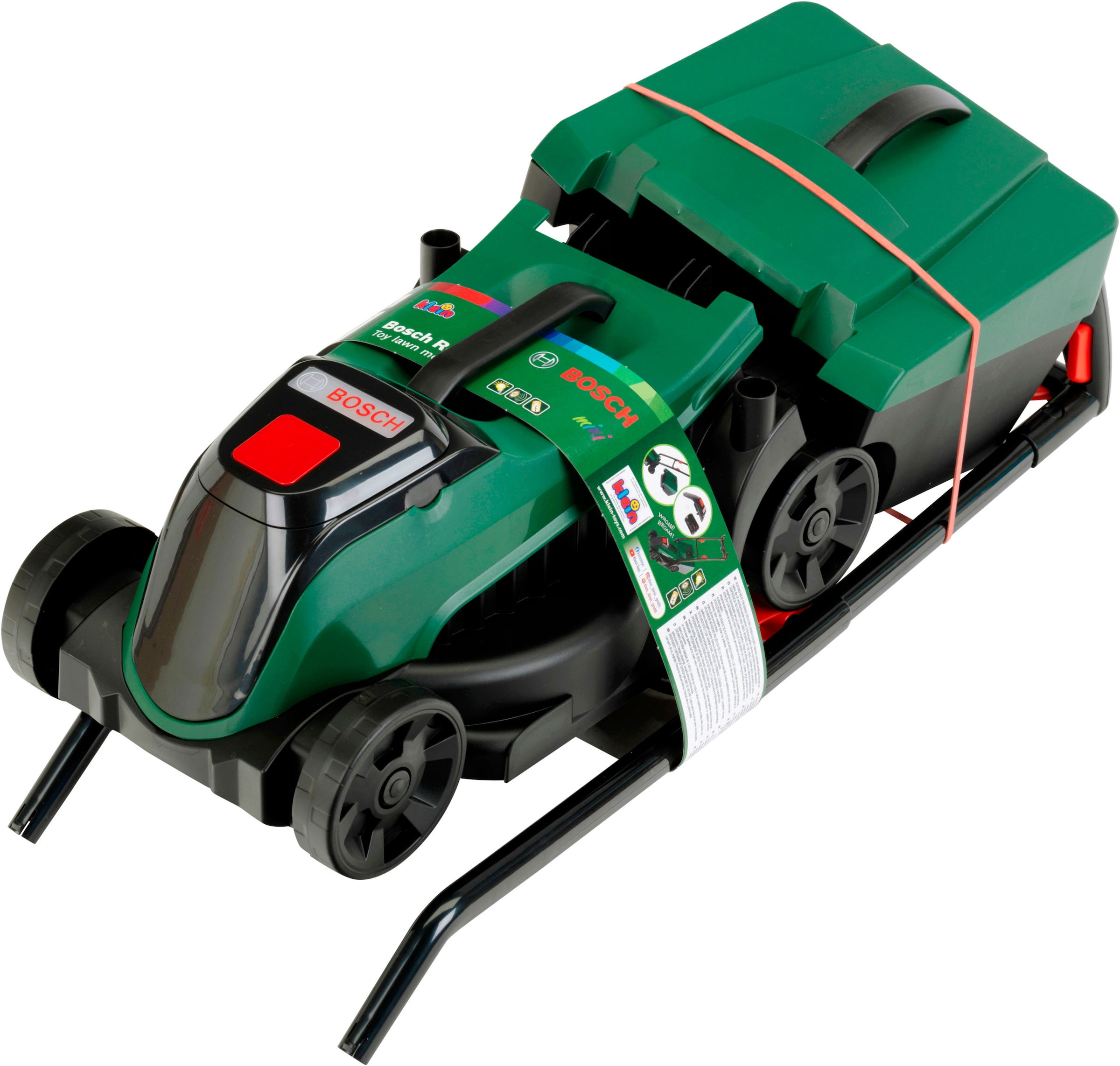 Klein Kinder-Rasenmäher »Bosch mini, Rotak II mit Sounds« und Licht; Made in Germany