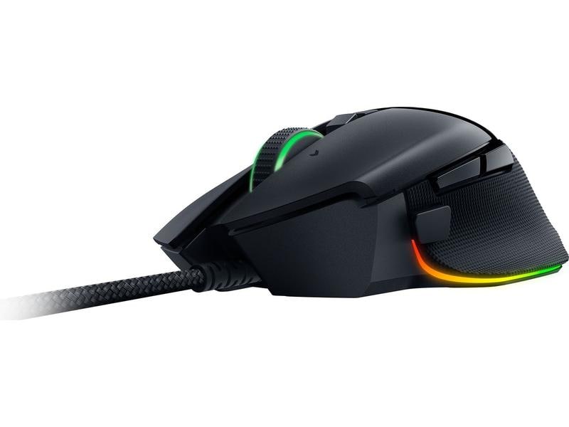Razer Gaming-Maus Basilisk V3 Ergonomische Gaming-Mouse mit programmierbaren Tasten und RGB-Beleuchtung