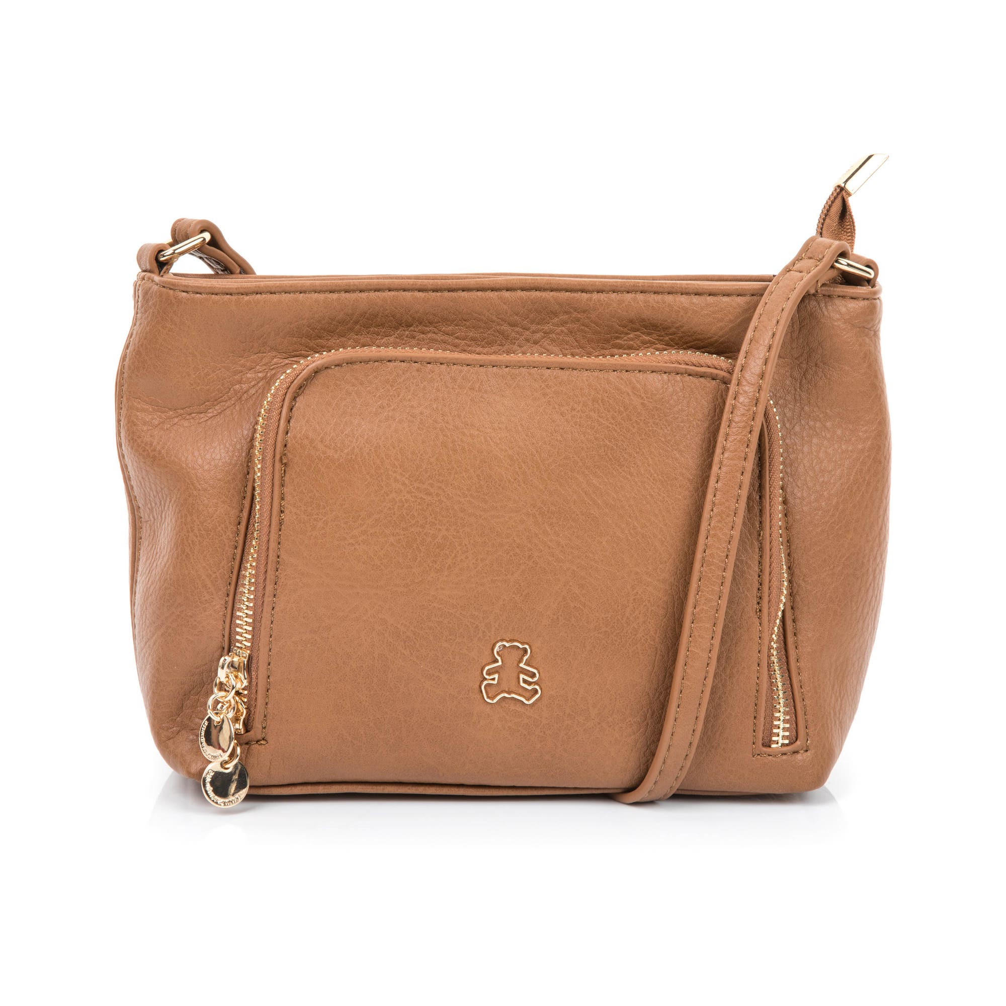 Sac bandoulière cognac