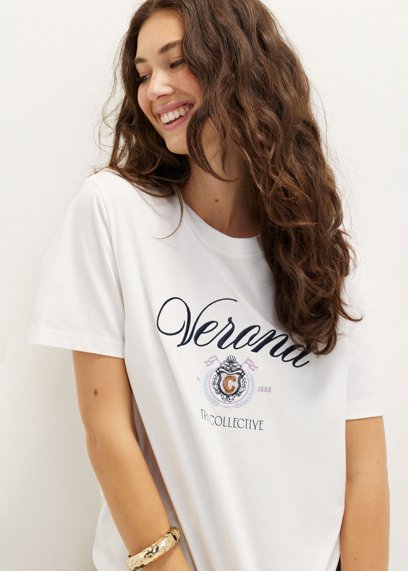 T-shirt met print