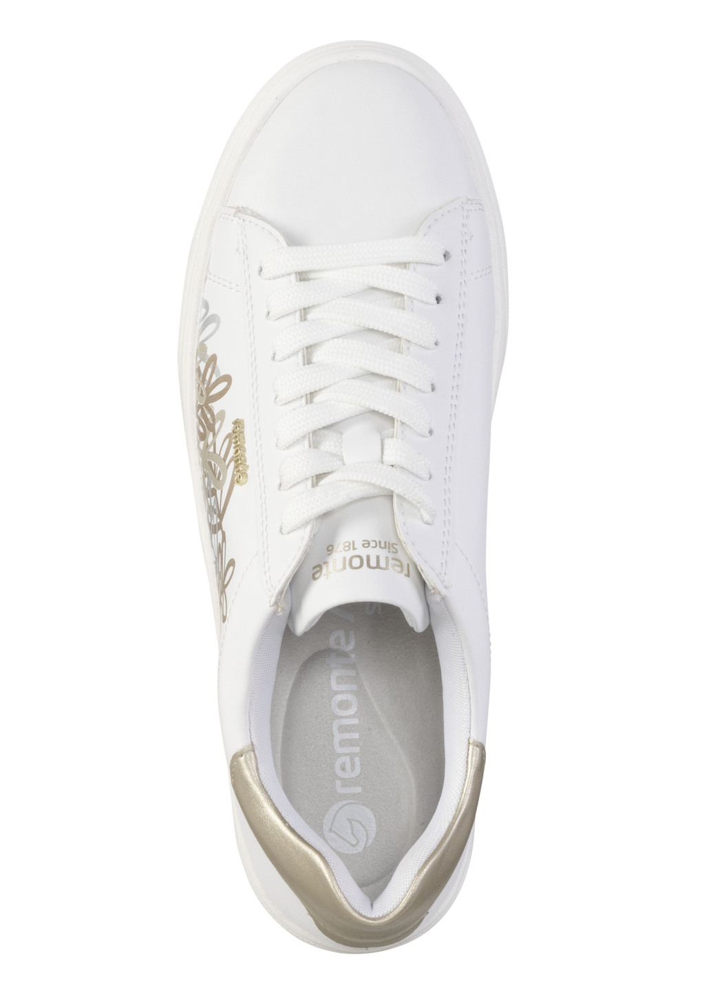 Remonte Sneaker mit verspieltem Blüten-Druck