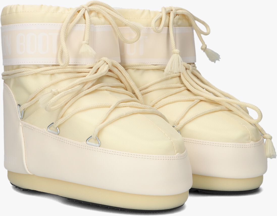 MOON BOOT beige moon boot  icon low nylon