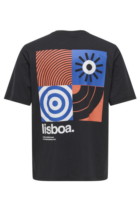 Only & Sons zwarte heren t-shirt