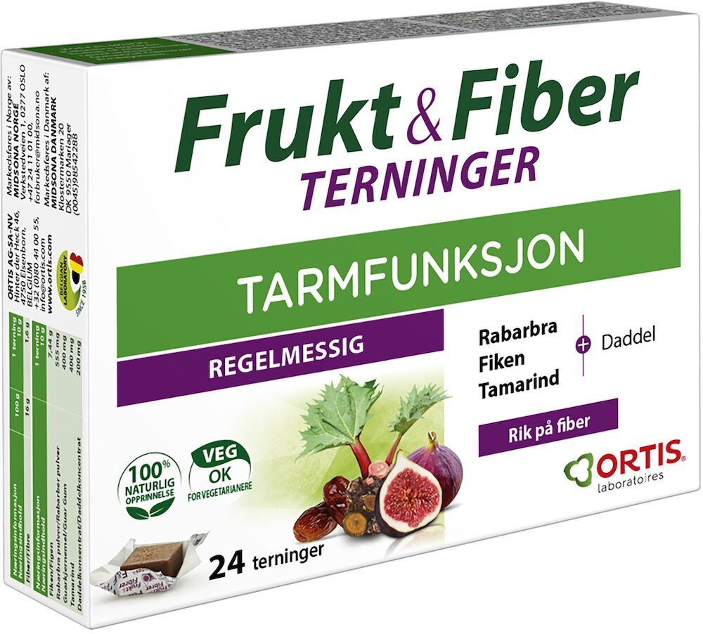 Frukt & Fiber terninger
