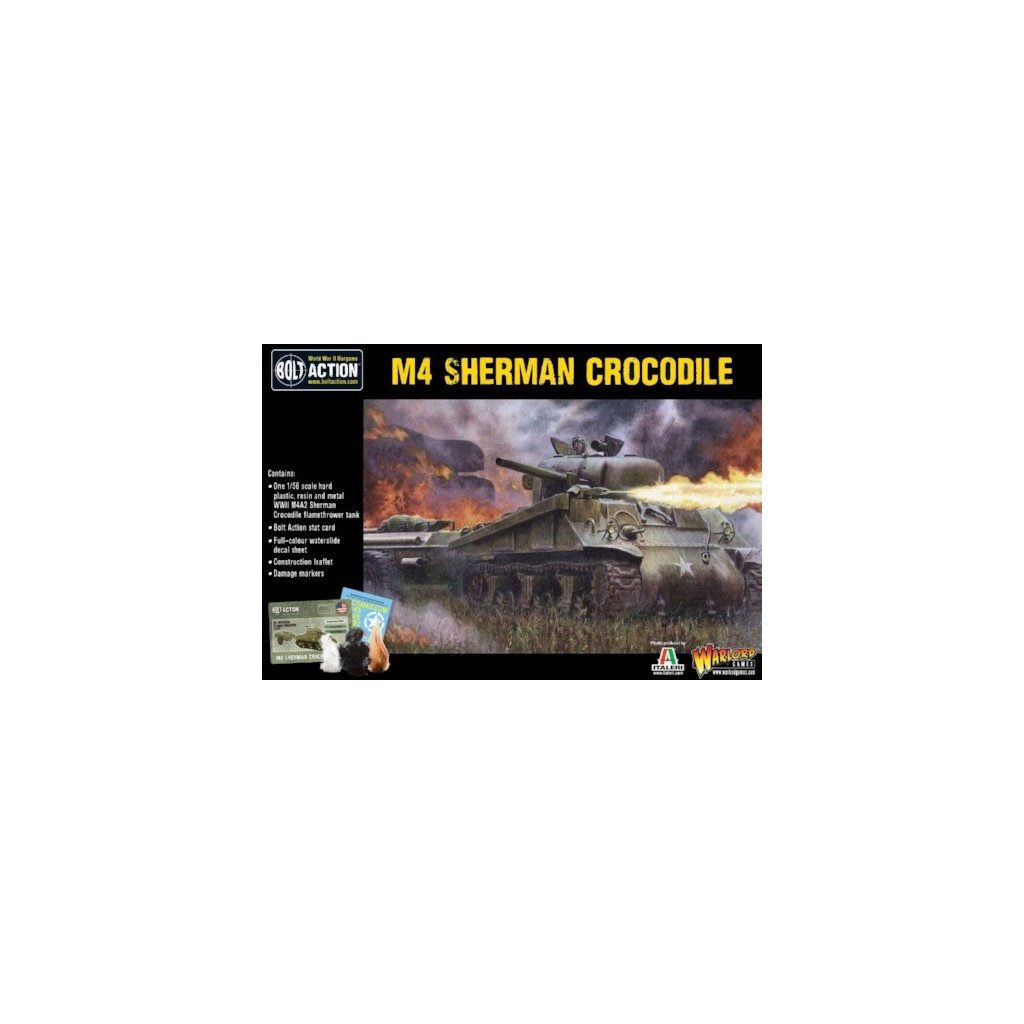 Bolt Action: Sherman Crocodile Flamethower Tank