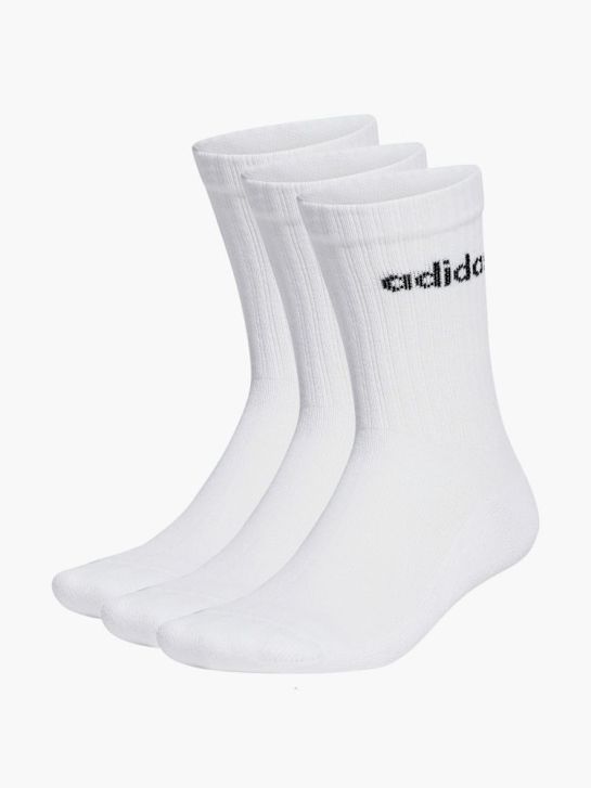 adidas 3 Pack Socken Schwarz