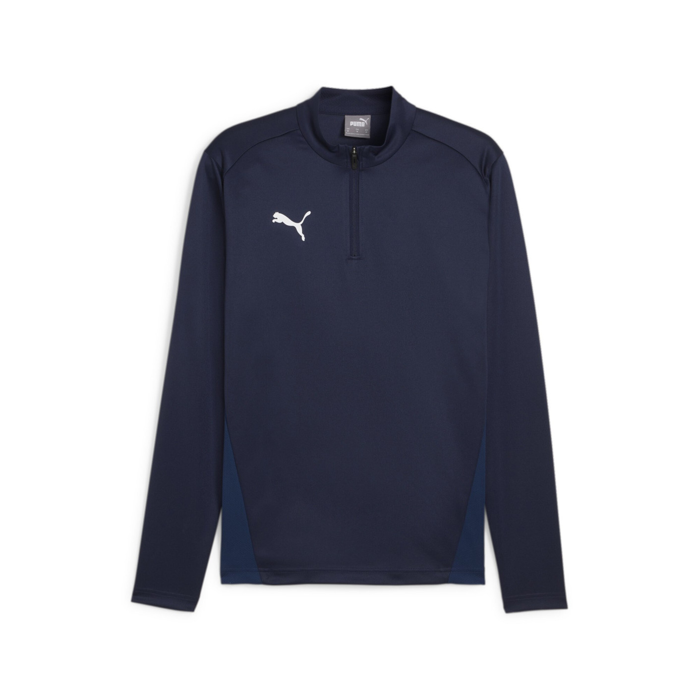 PUMA teamGOAL Trainingspak 1/4-Zip Donkerblauw Wit
