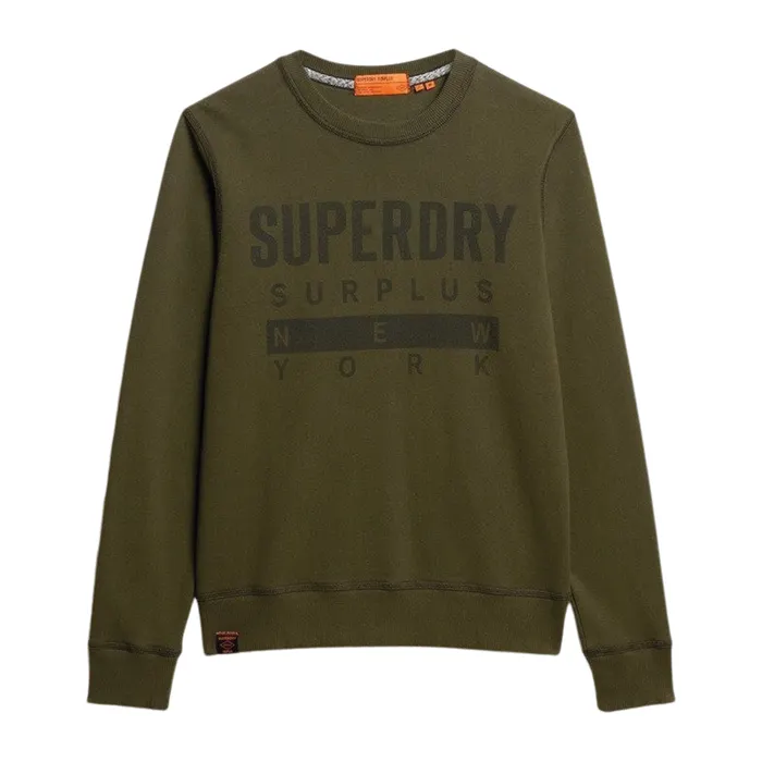 Superdry Surplus Graphic Crew Sweater Heren