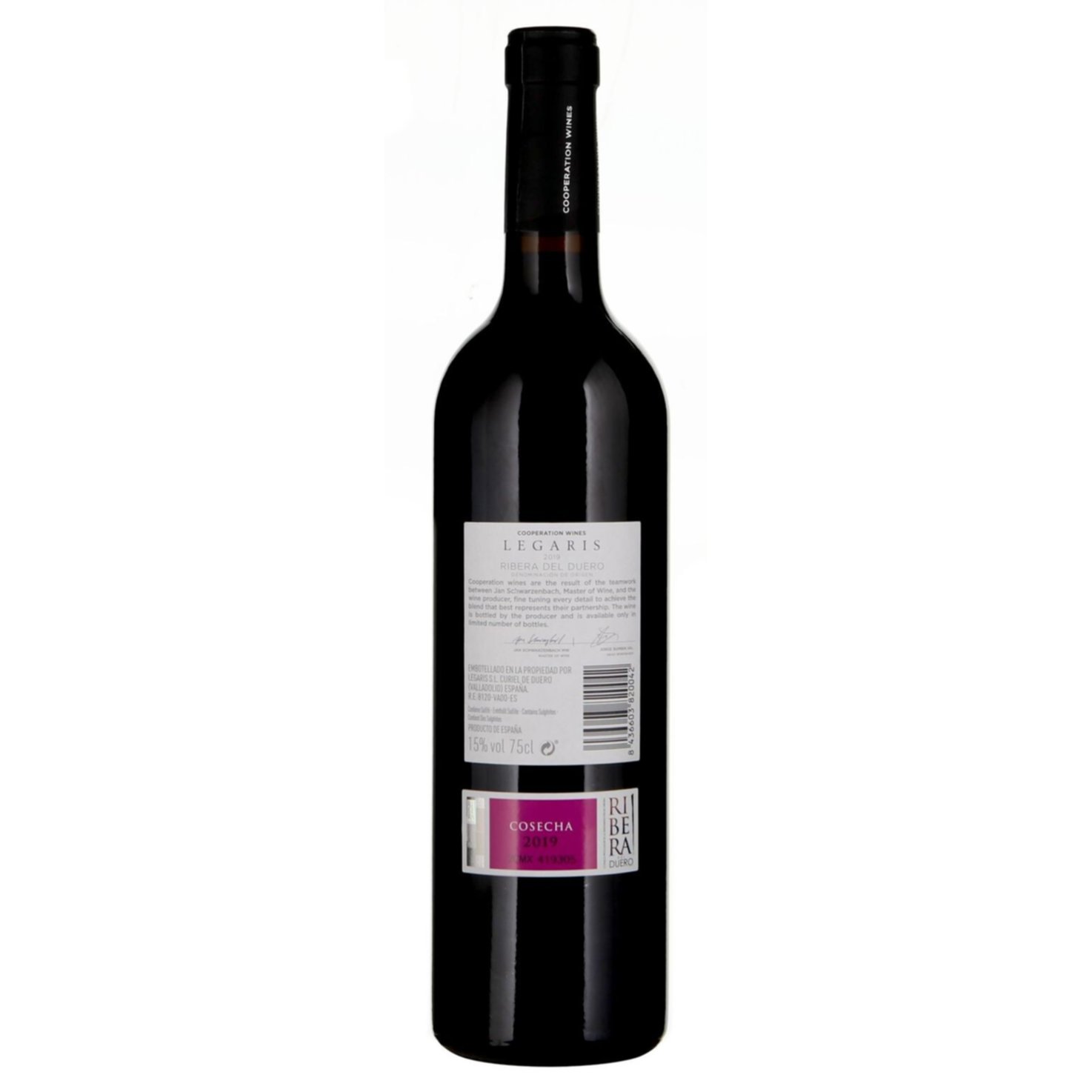 Ribera del Duero DO Cooperation Wines Legaris -75cl