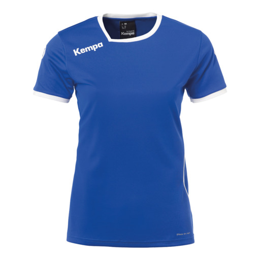 Camiseta feminina Curve McT azul Kempa