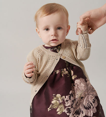 MarMar Cardigan - Strick - Tillie - Gold m. Glitter