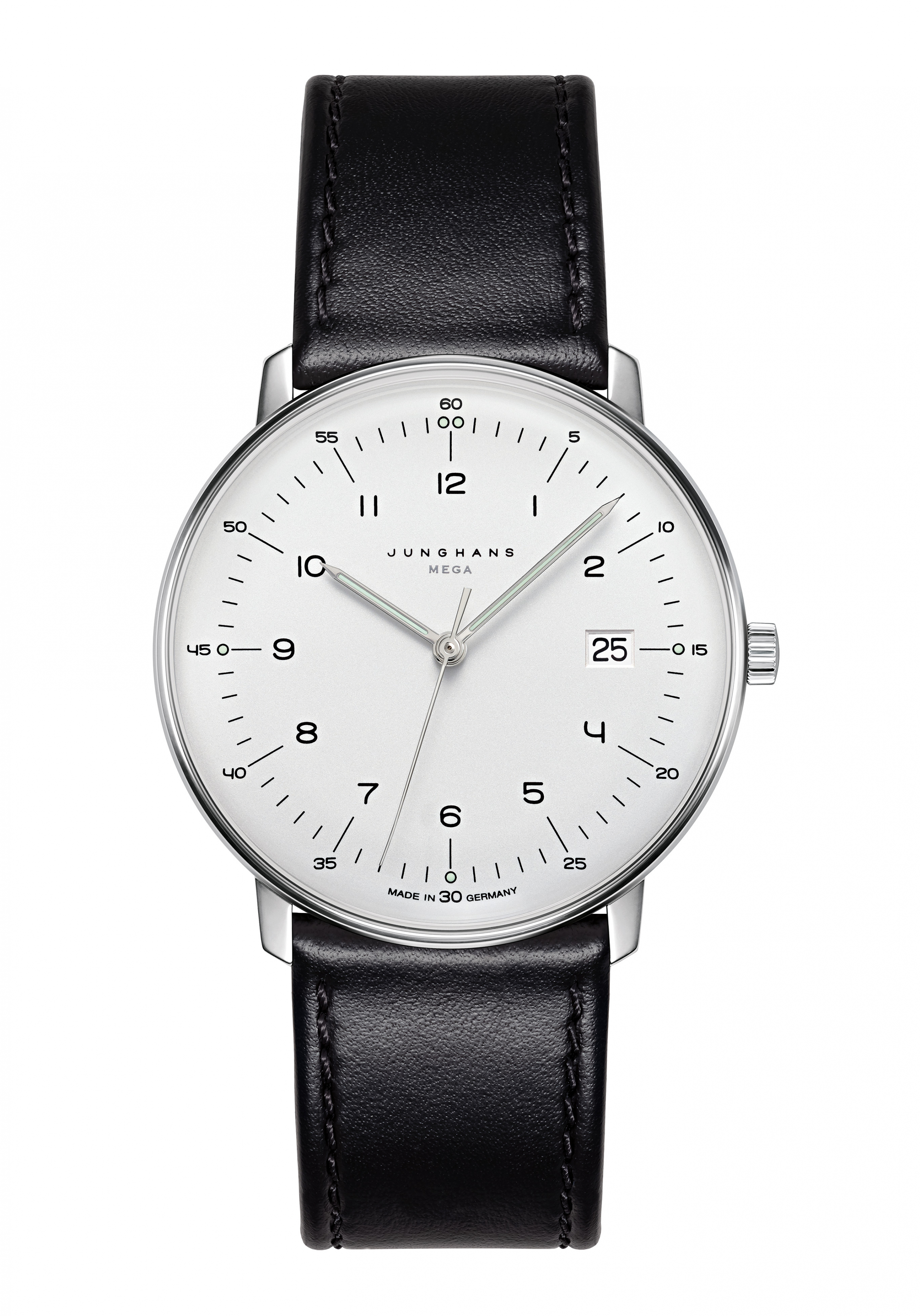 Junghans Max Bill MEGA Saphir Funkuhr 58/4820.02