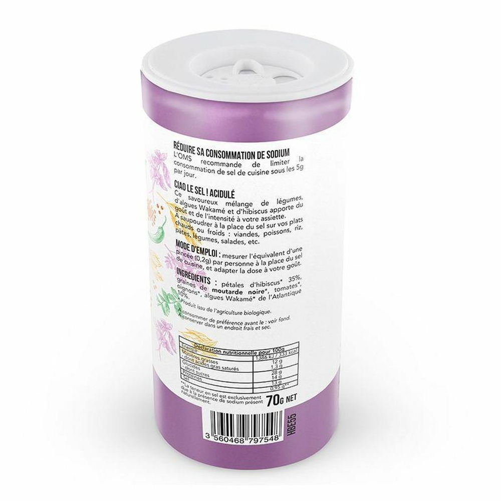 Substitut de sel acidulé 140 g
