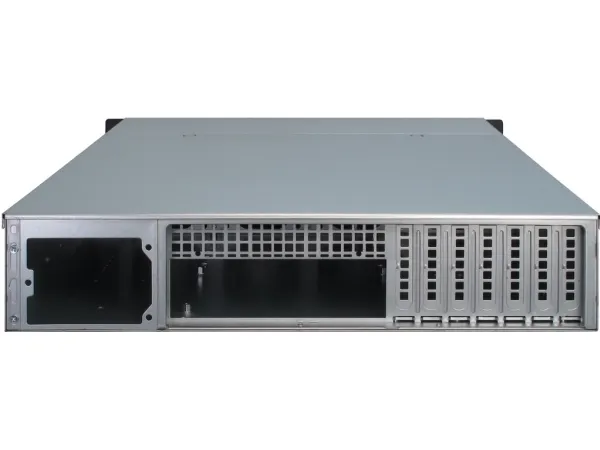 Inter-Tech IPC 2U-2406 - Rack-monterbar - 2U - SSI EEB - SATA - hot-swap - ingen strømforsyning - USB