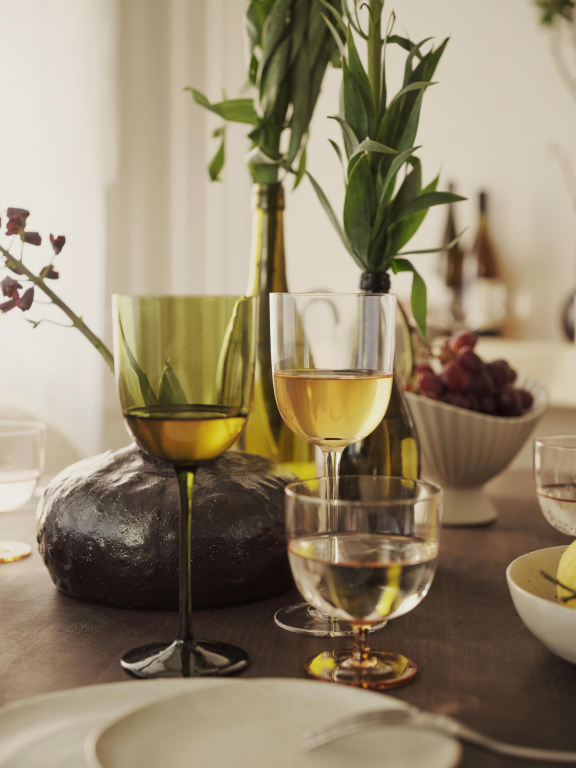 Ferm Living Host water glas set van 2 Clear