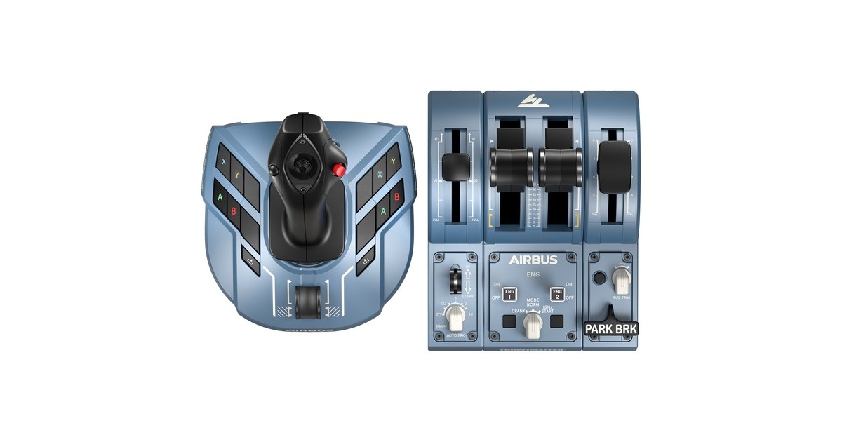 ThrustmasterTCA Captain Pack X Airbus Edition gaming set  (Zwart, Pc, Xbox Series X|S)