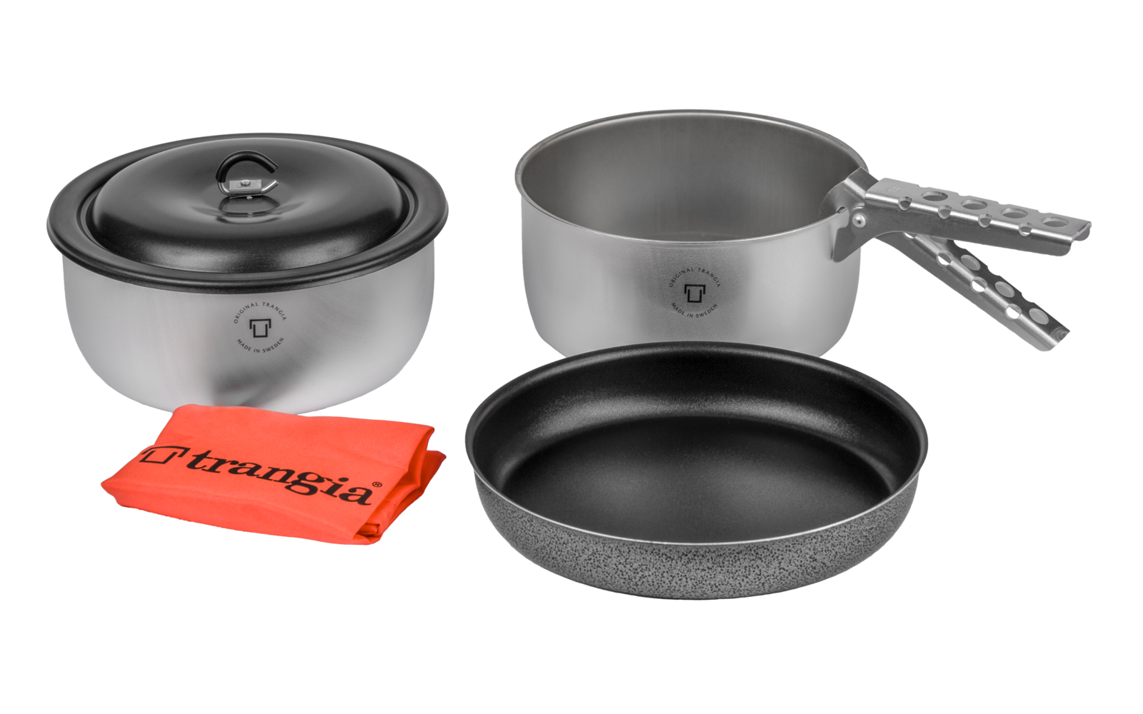 Trangia Tundra III Campingtopf und Pfannenset 3 teilig Antihaft Non-Stick