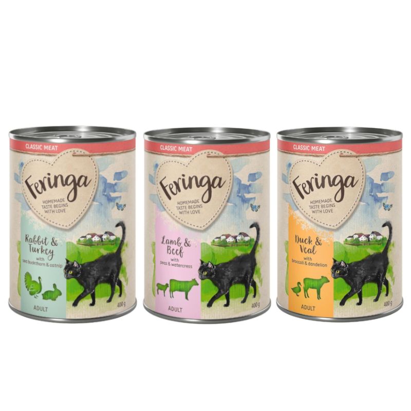 Offre d'essai mixte Feringa Classic Meat Menu 6 x 400 g