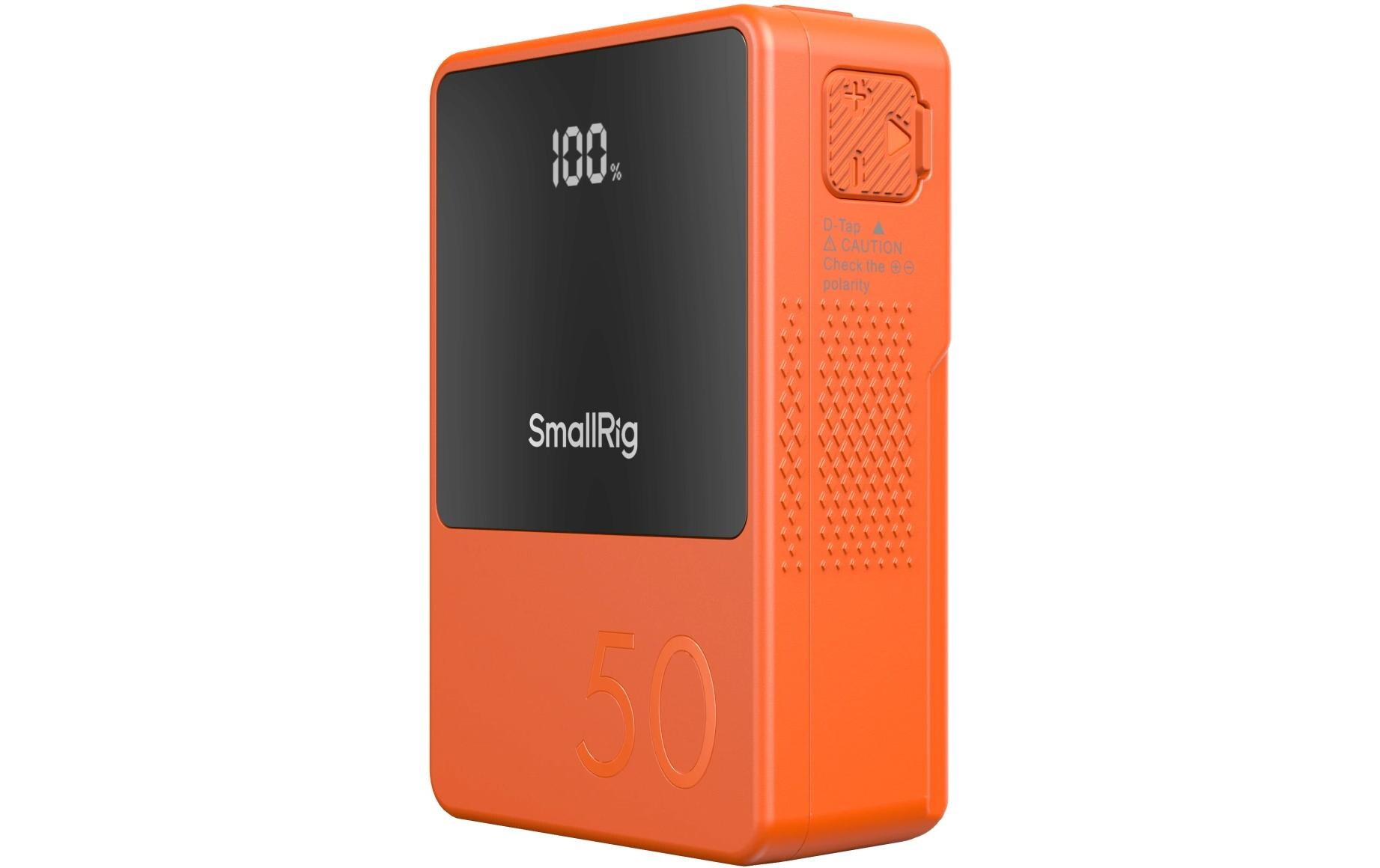 VB50 Mini V-Mount-Batterie Orange<br>Kompakter und leichter V-Mount-Akku