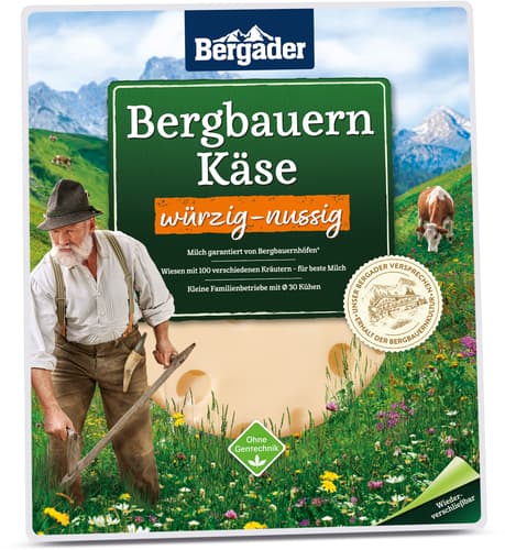 Bergader Scheiben würz.-nussig 48%Fett