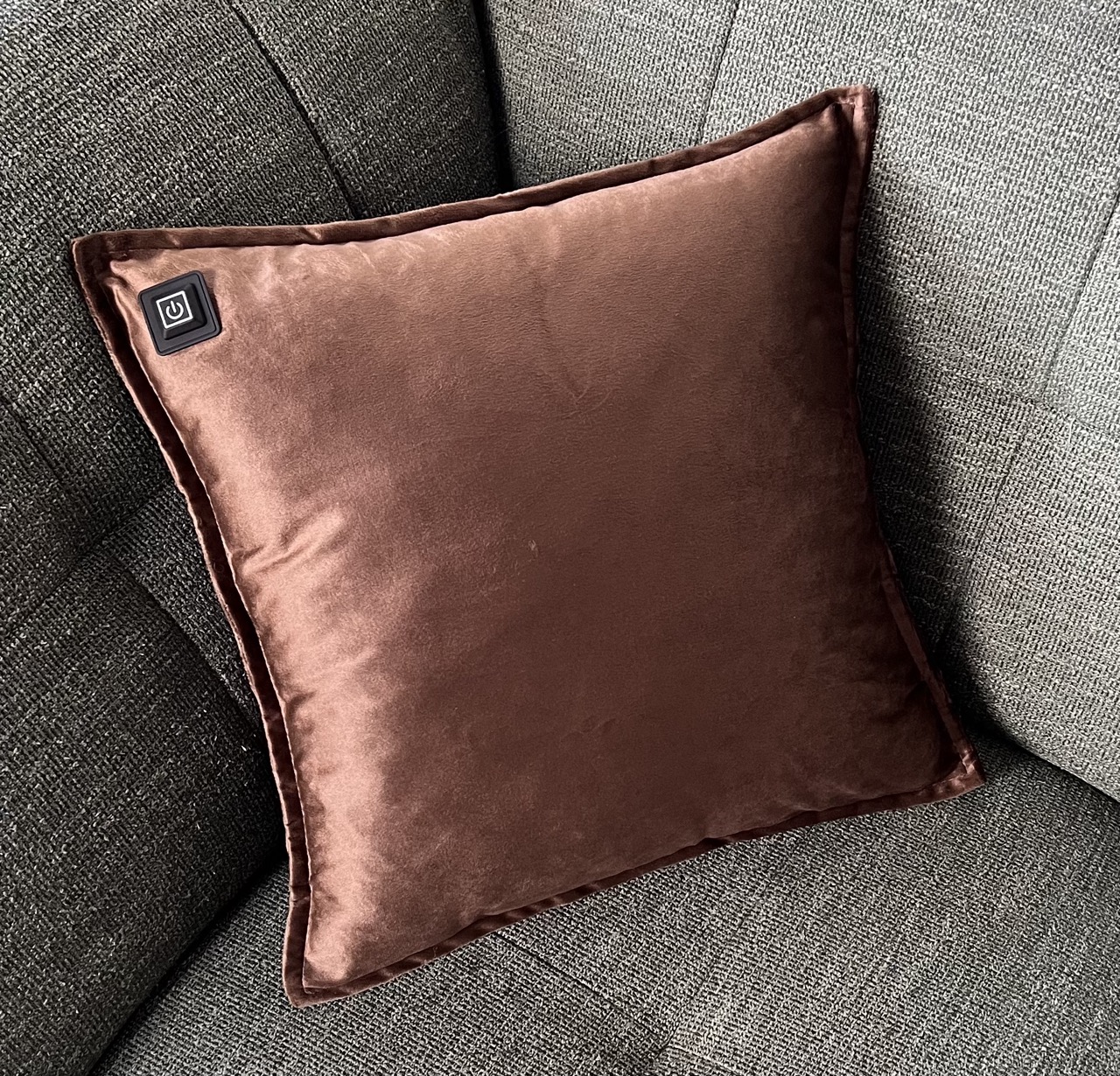 Warmpi fluweel warmtekussen - Brown