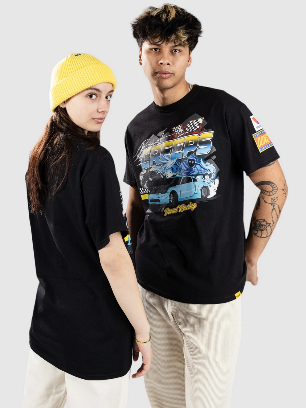 Donut Boost Creeps Drift T-Shirt black