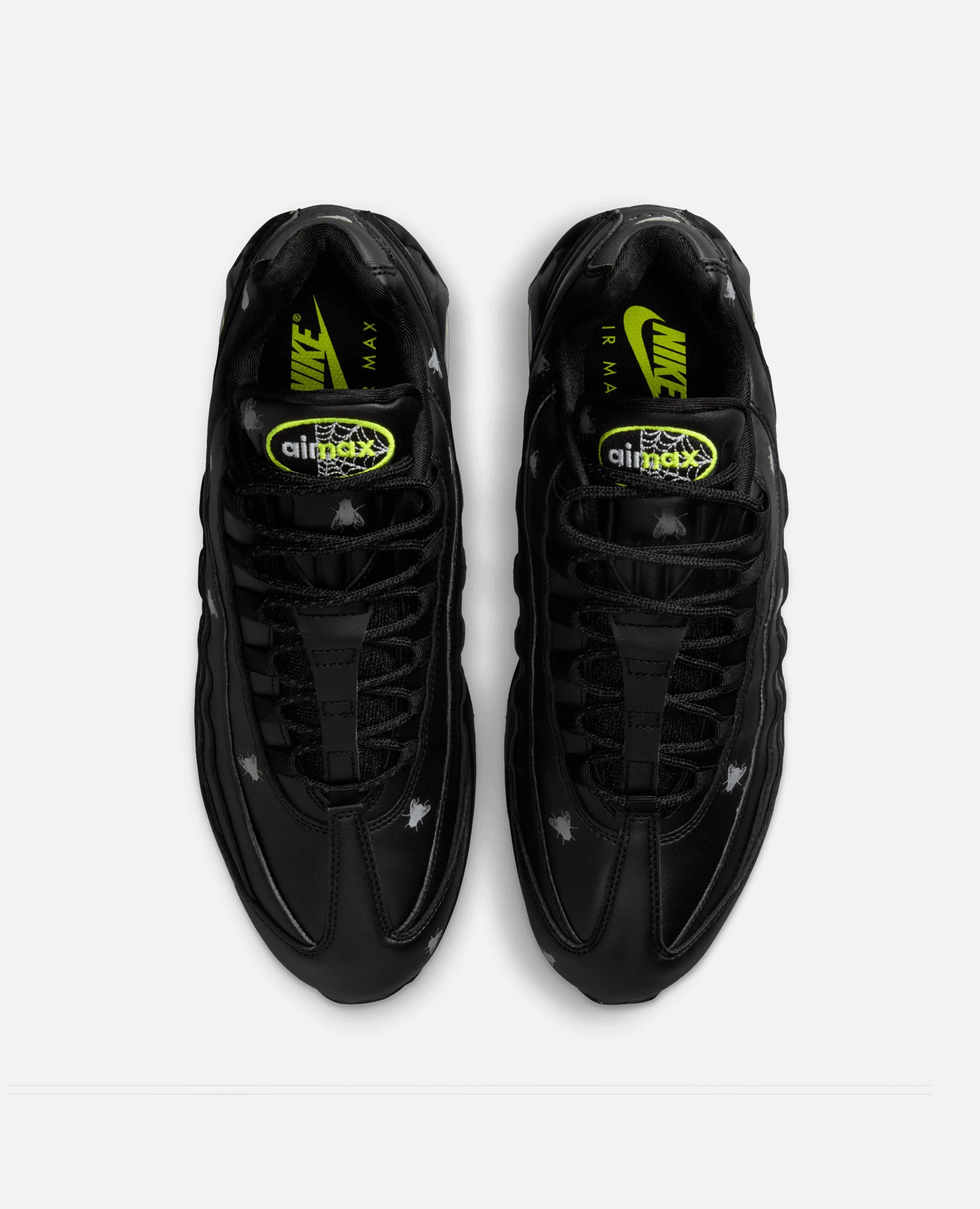 Nike Air Max 95 Premium (Black/Neon Yellow-Black-MTLC Dark Grey)