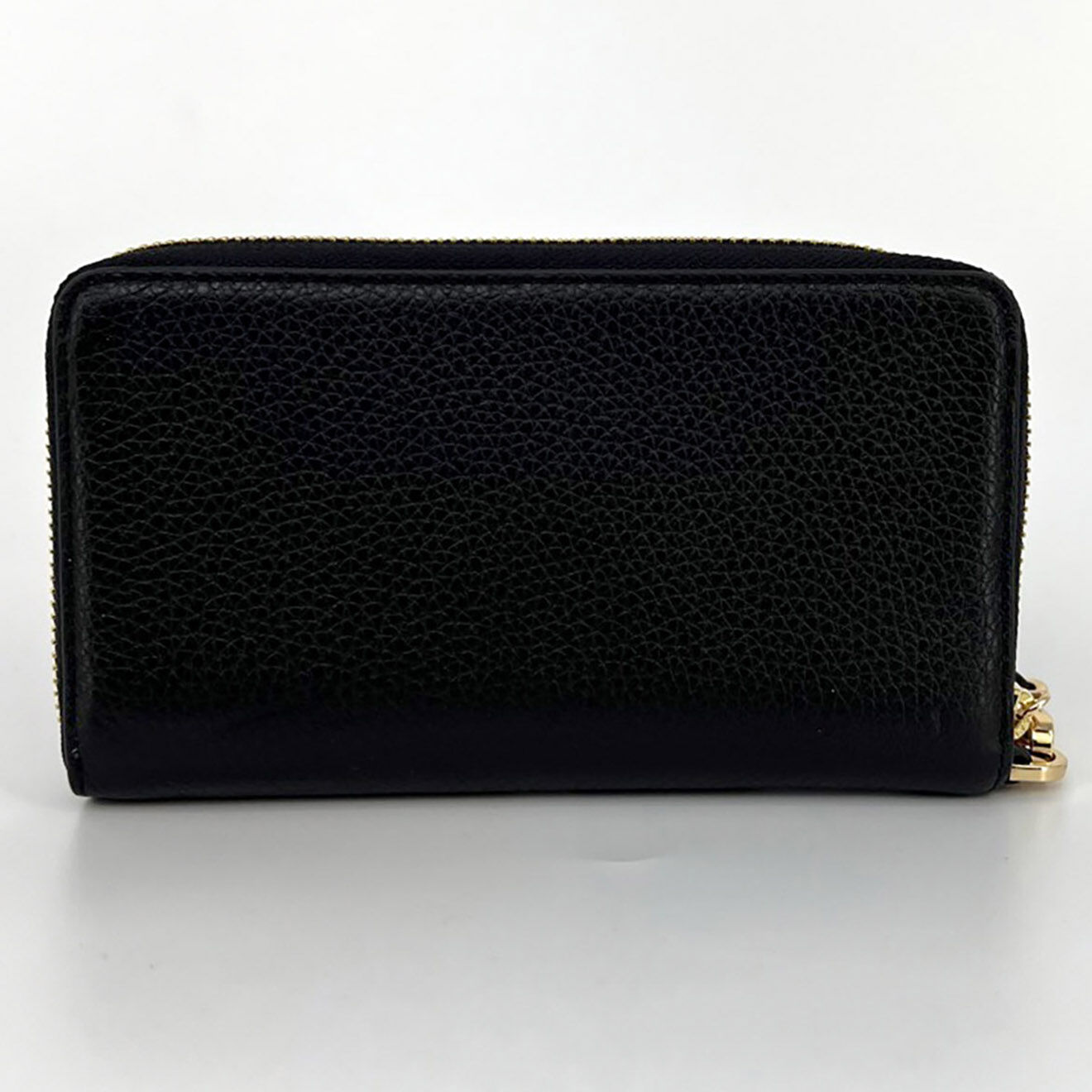 Michael Kors Portefeuille en Cuir Jet Set Travel noir - 18.5x10 cm