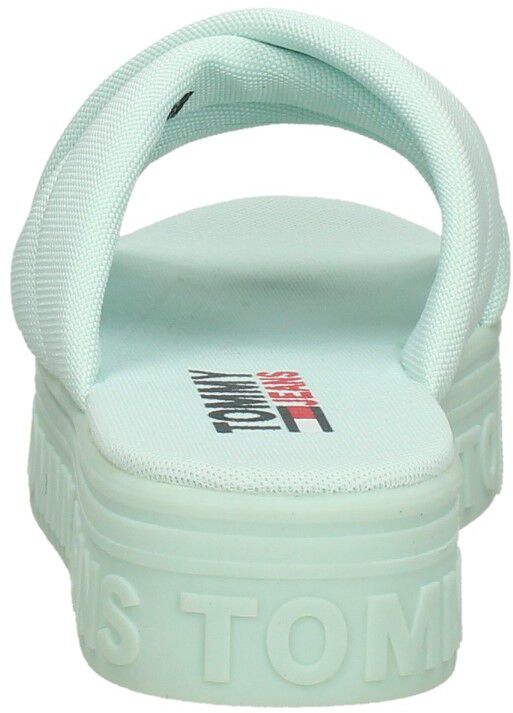Tommy Hilfiger Tommy Jeans Flatform Sandal licht blauw