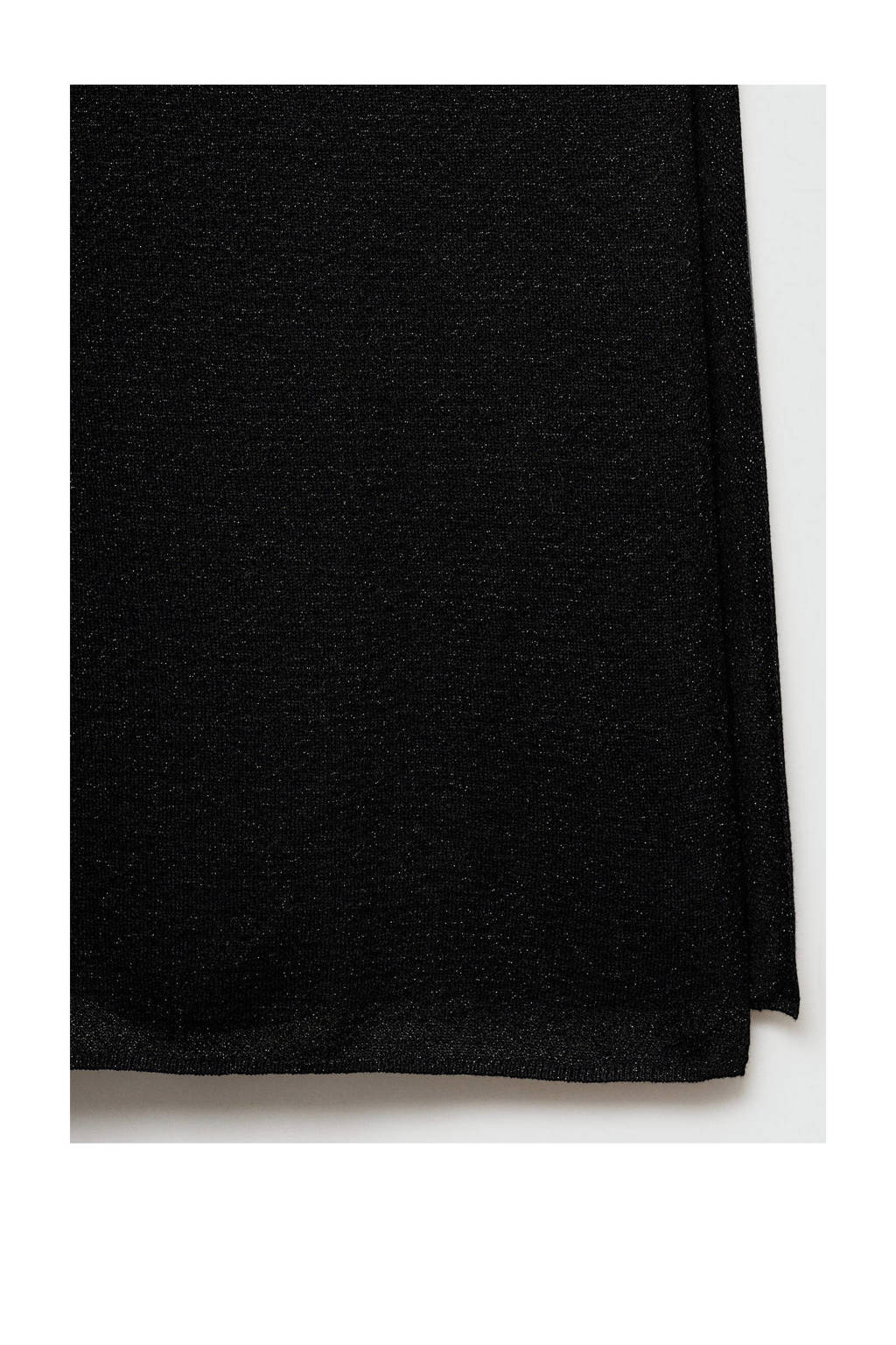 MANGO TEEN maxi jurk zwart