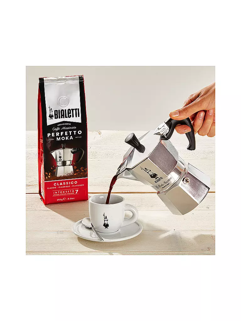BIALETTI Kaffee gemahlen 250g PERFETTO MOKA CLASSICO  braun