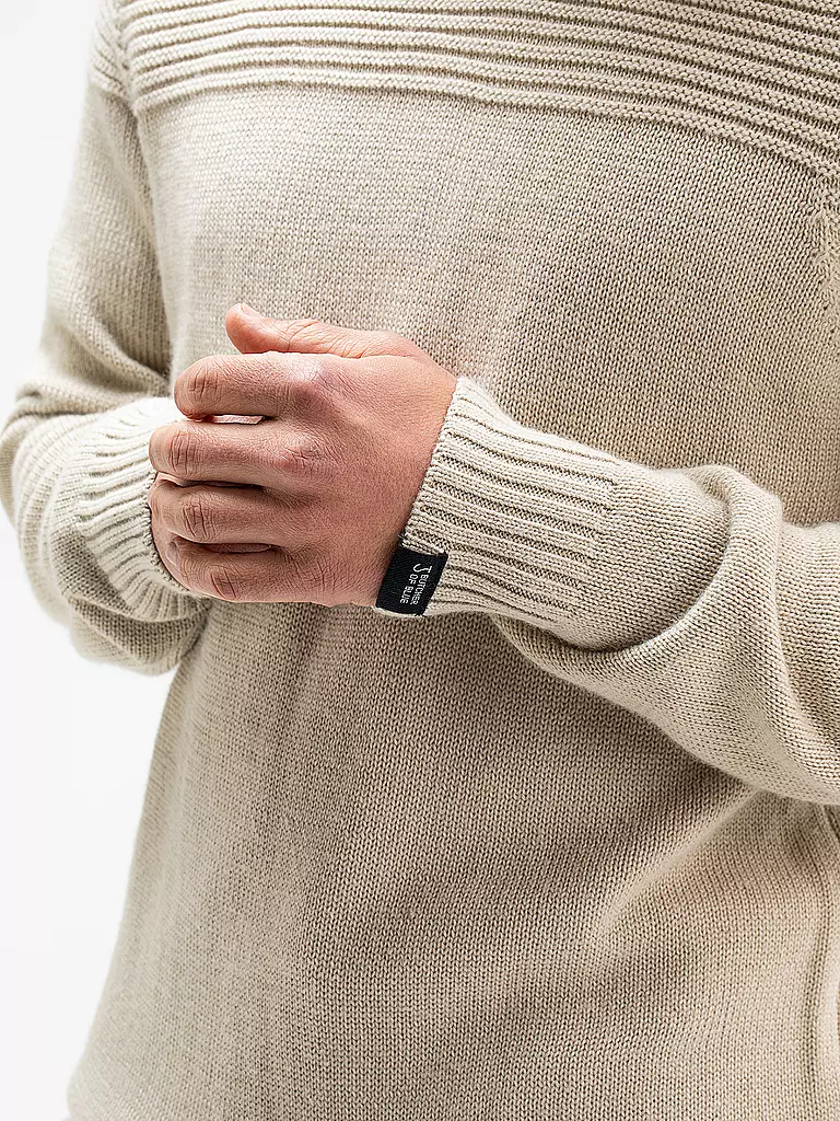 BUTCHER OF BLUE Pullover MORRIS MOCK beige