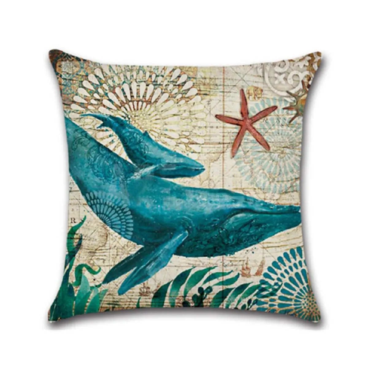 Housse de coussin sous-marin - 4 pièces