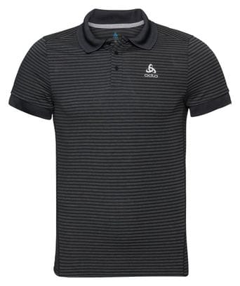 Polo Manches Courtes Odlo Nikko Dry Noir