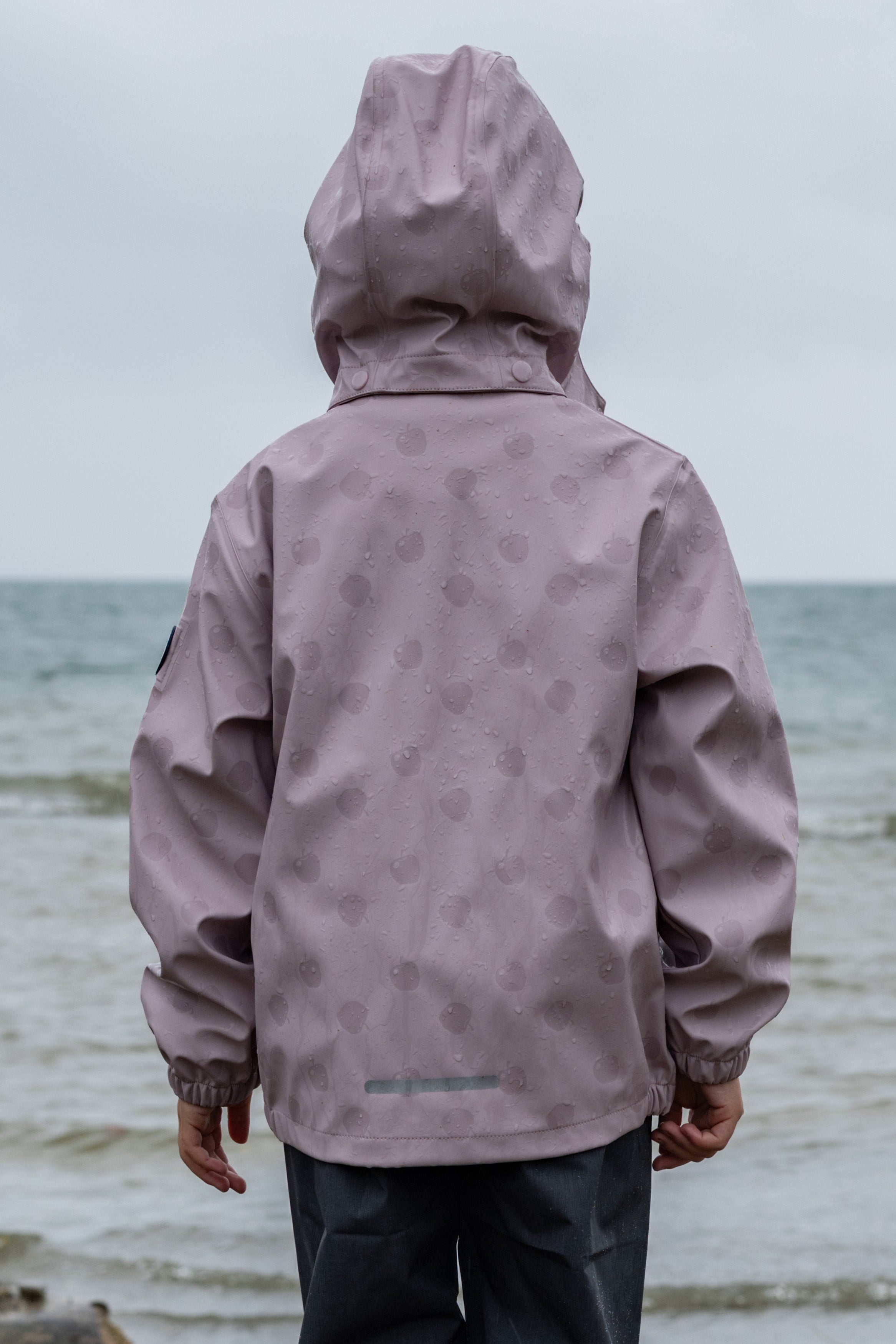 Kinder Regenjacke Jori violet ice