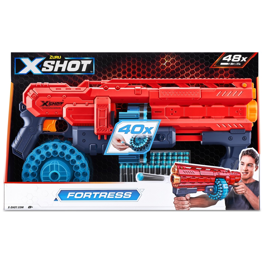 XSHOT Excel Fortress Blaster (48 Darts) von ZURU