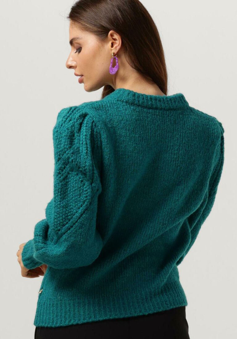 FABIENNE CHAPOT turquoise fabienne chapot trui cathy pullover 208