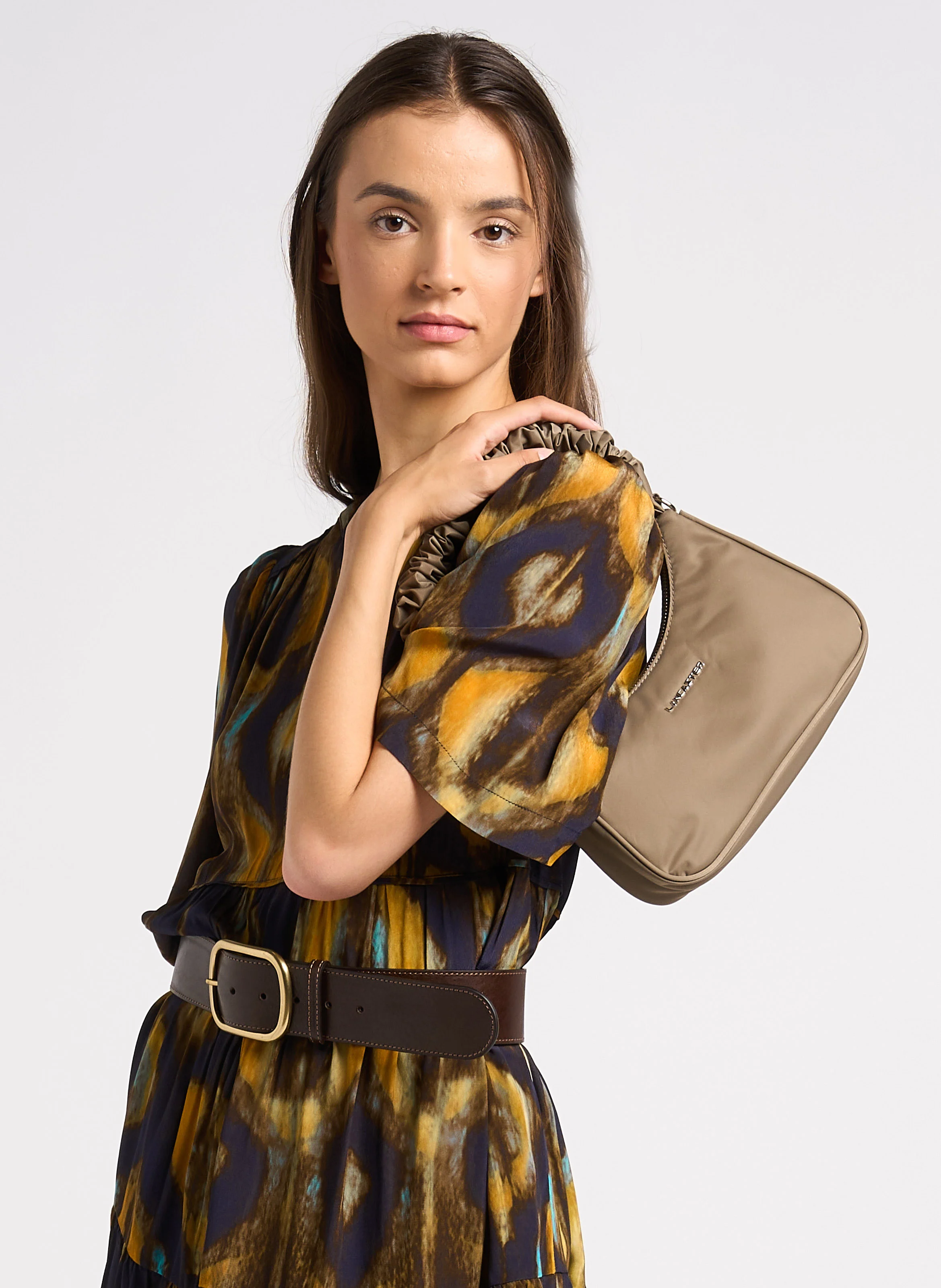 CHOUCHOU - Sac baguette porté épaule| Beige