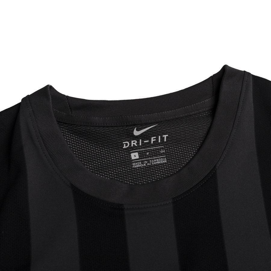 Nike Maillot DF Striped Division IV - Gris/Noir/Blanc Enfant